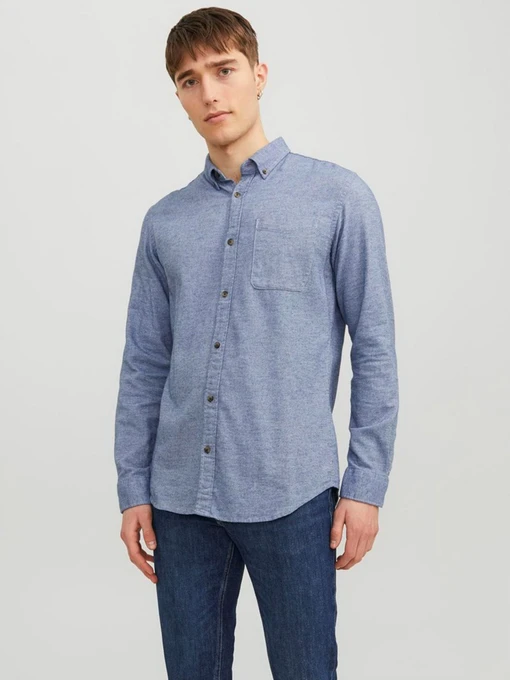 Сорочки JACK & JONES модель 12235974_Faded Denim Фото