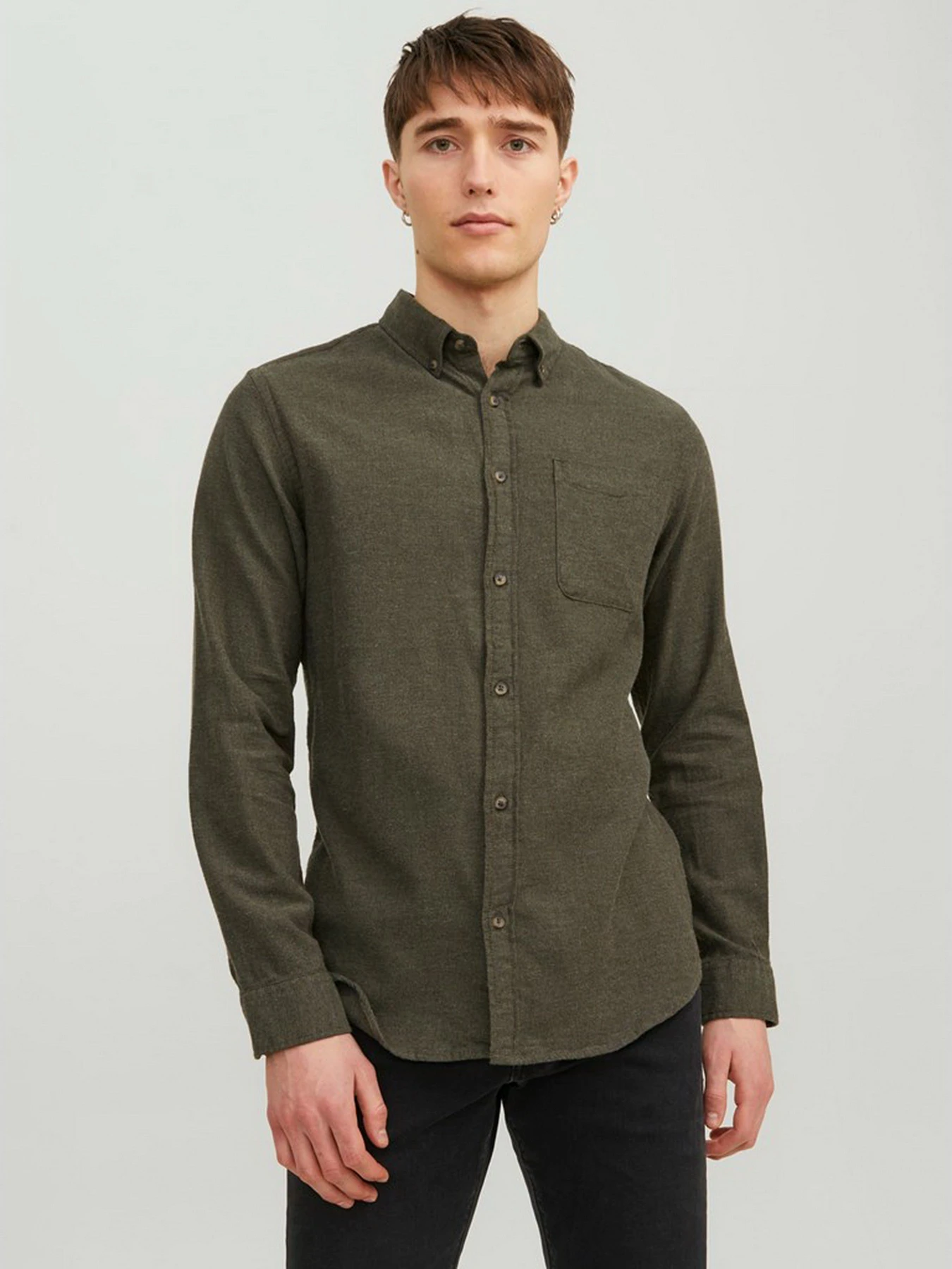 Рубашки JACK & JONES модель 12235974_Rosin Рубашки JACK & JONES модель 12235974_Rosin Фото