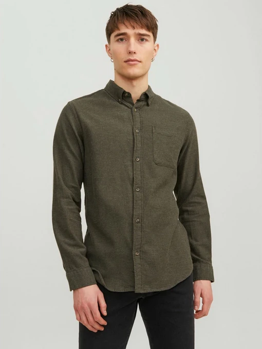 Сорочки JACK & JONES модель 12235974_Rosin Фото