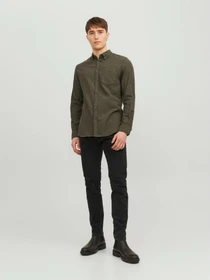 Рубашки JACK & JONES модель 12235974_Rosin Фото