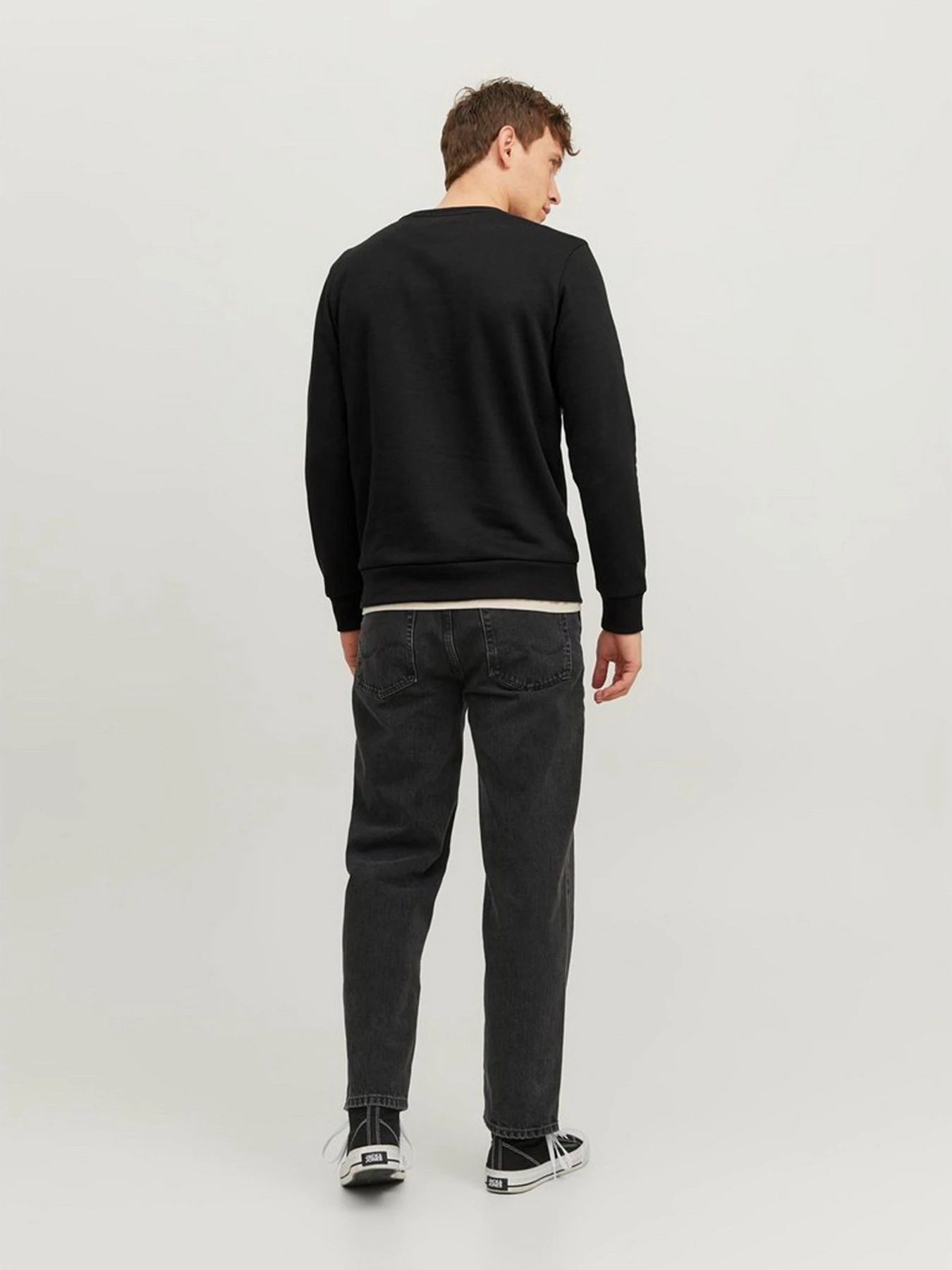 Худі та світшоти JACK & JONES модель 12236177_Black Худі та світшоти JACK & JONES модель 12236177_Black Фото