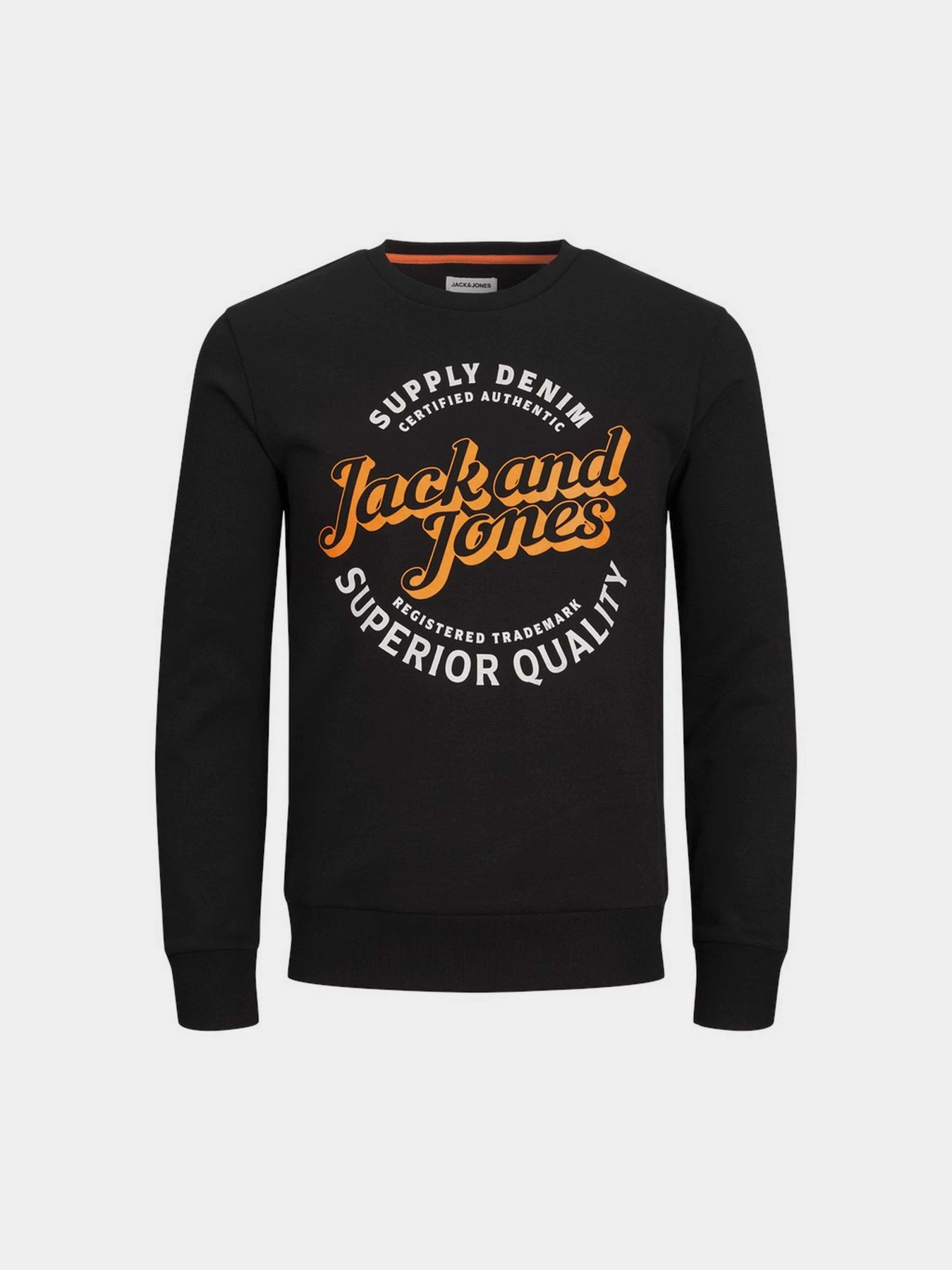 Худі та світшоти JACK & JONES модель 12236177_Black Худі та світшоти JACK & JONES модель 12236177_Black Фото