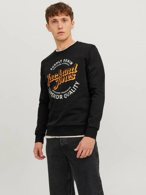 Худи и свитшоты JACK & JONES модель 12236177_Black Фото