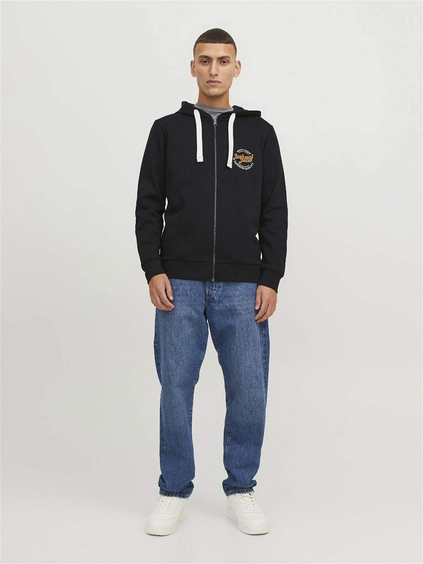 Худи и свитшоты JACK & JONES модель 12236179_Black Фото