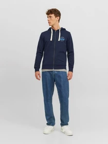 Худи и свитшоты JACK & JONES модель 12236179_Navy Blazer Фото