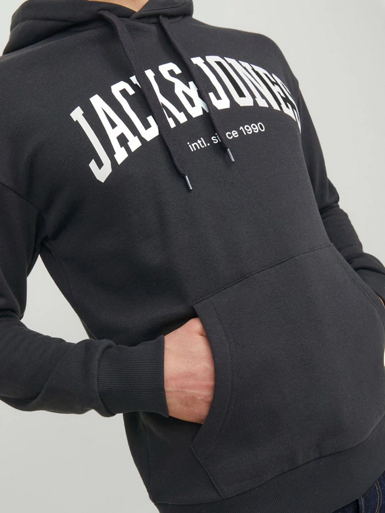 Худі та світшоти JACK & JONES модель 12236513_Black Худі та світшоти JACK & JONES модель 12236513_Black Фото