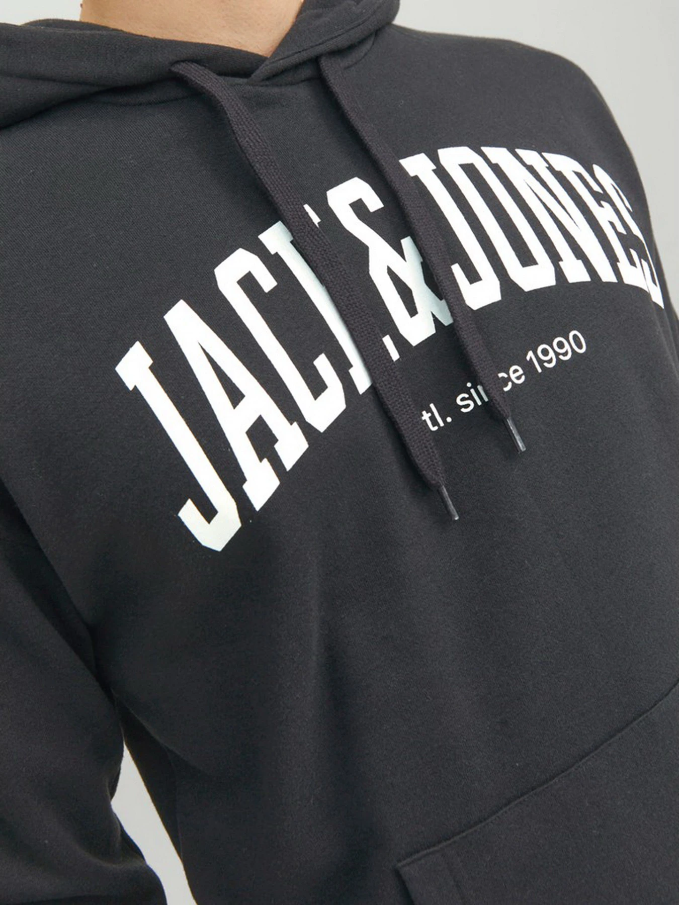 Худі та світшоти JACK & JONES модель 12236513_Black Худі та світшоти JACK & JONES модель 12236513_Black Фото