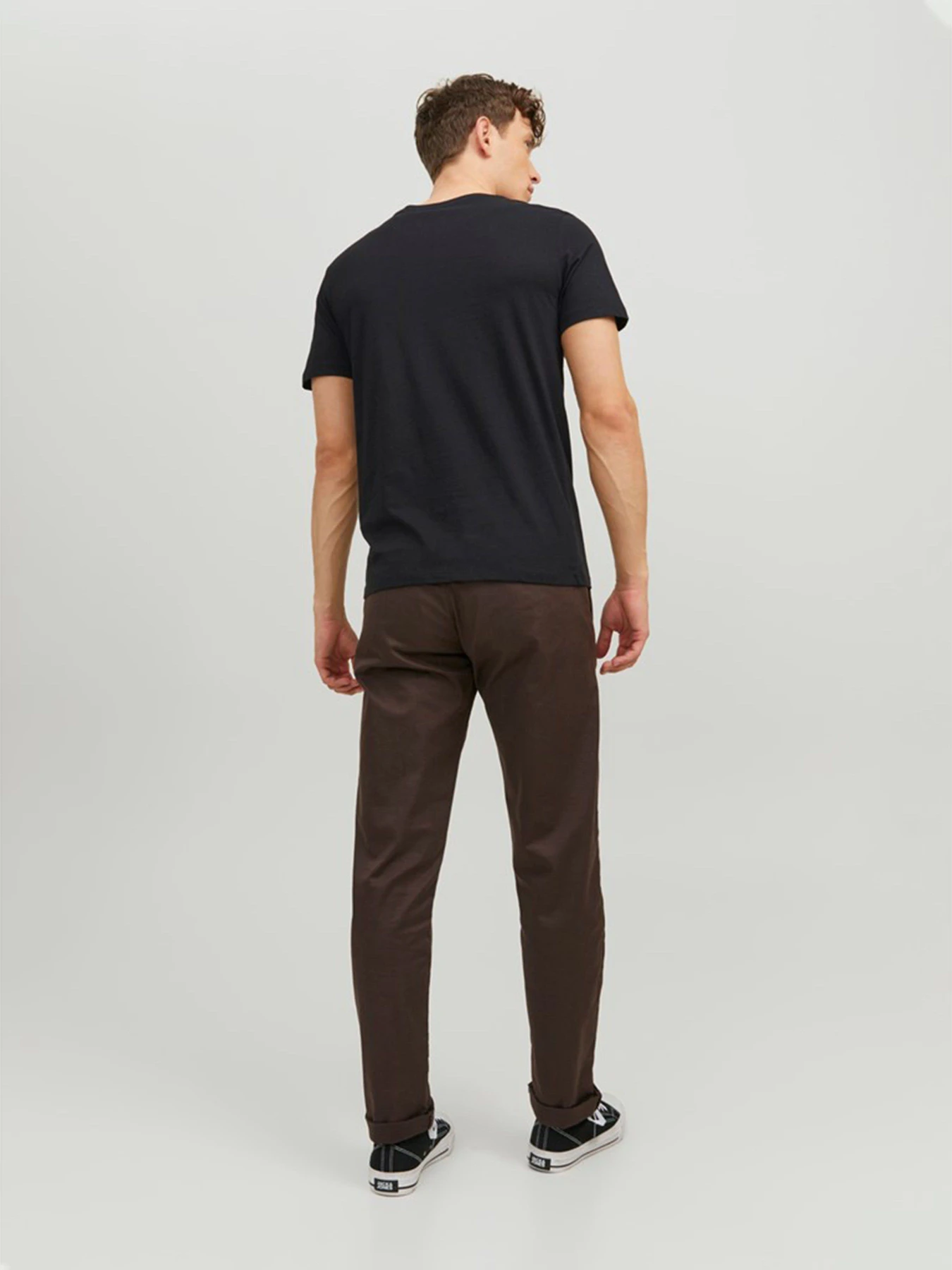 Футболки и поло JACK & JONES модель 12151955_Black Футболки и поло JACK & JONES модель 12151955_Black Фото
