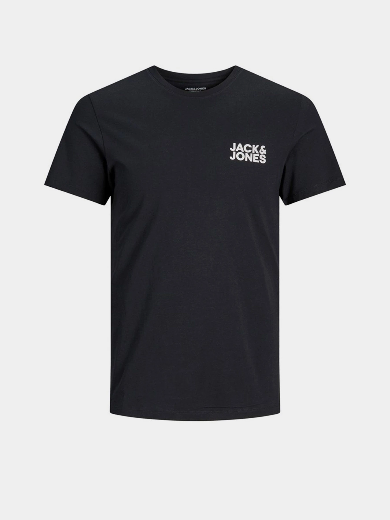 Футболки и поло JACK & JONES модель 12151955_Black Футболки и поло JACK & JONES модель 12151955_Black Фото