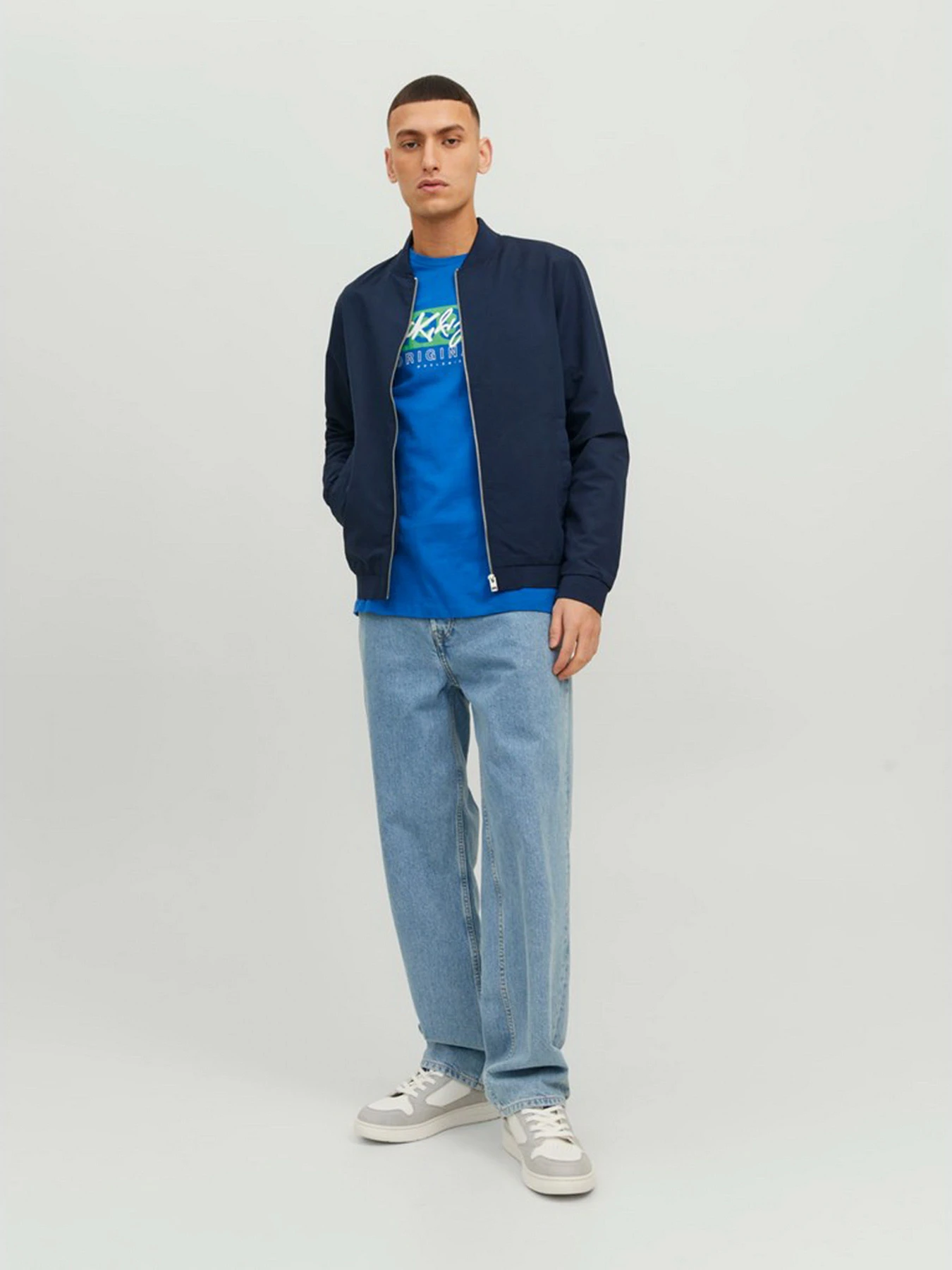 Куртки и дубленки JACK & JONES модель 12237749_Navy Blazer Куртки и дубленки JACK & JONES модель 12237749_Navy Blazer Фото