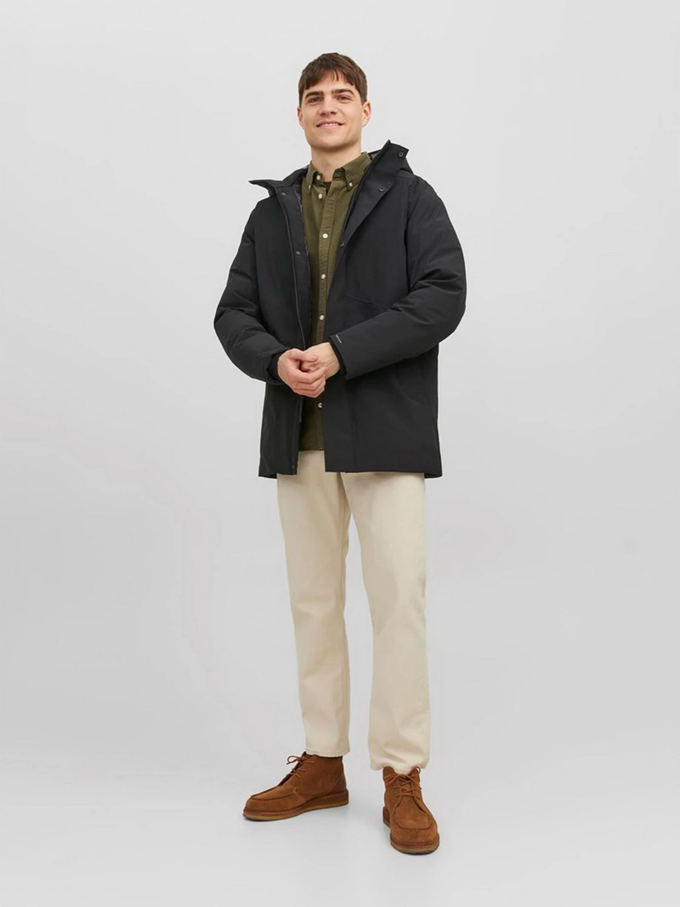 Куртки и дубленки JACK & JONES модель 12238561_Black Фото