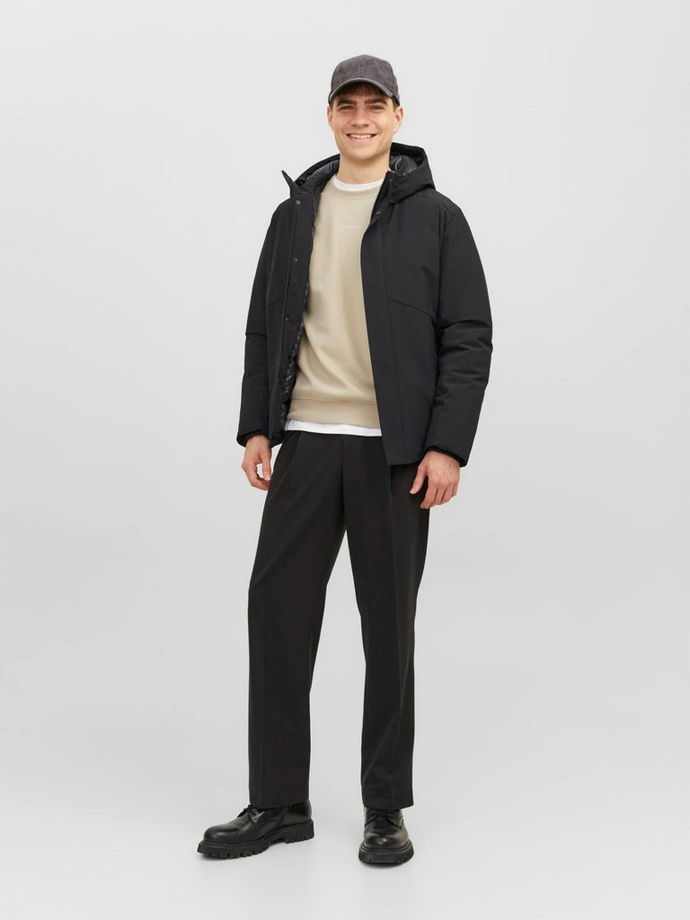 Куртки и дубленки JACK & JONES модель 12238720_Black Куртки и дубленки JACK & JONES модель 12238720_Black Фото