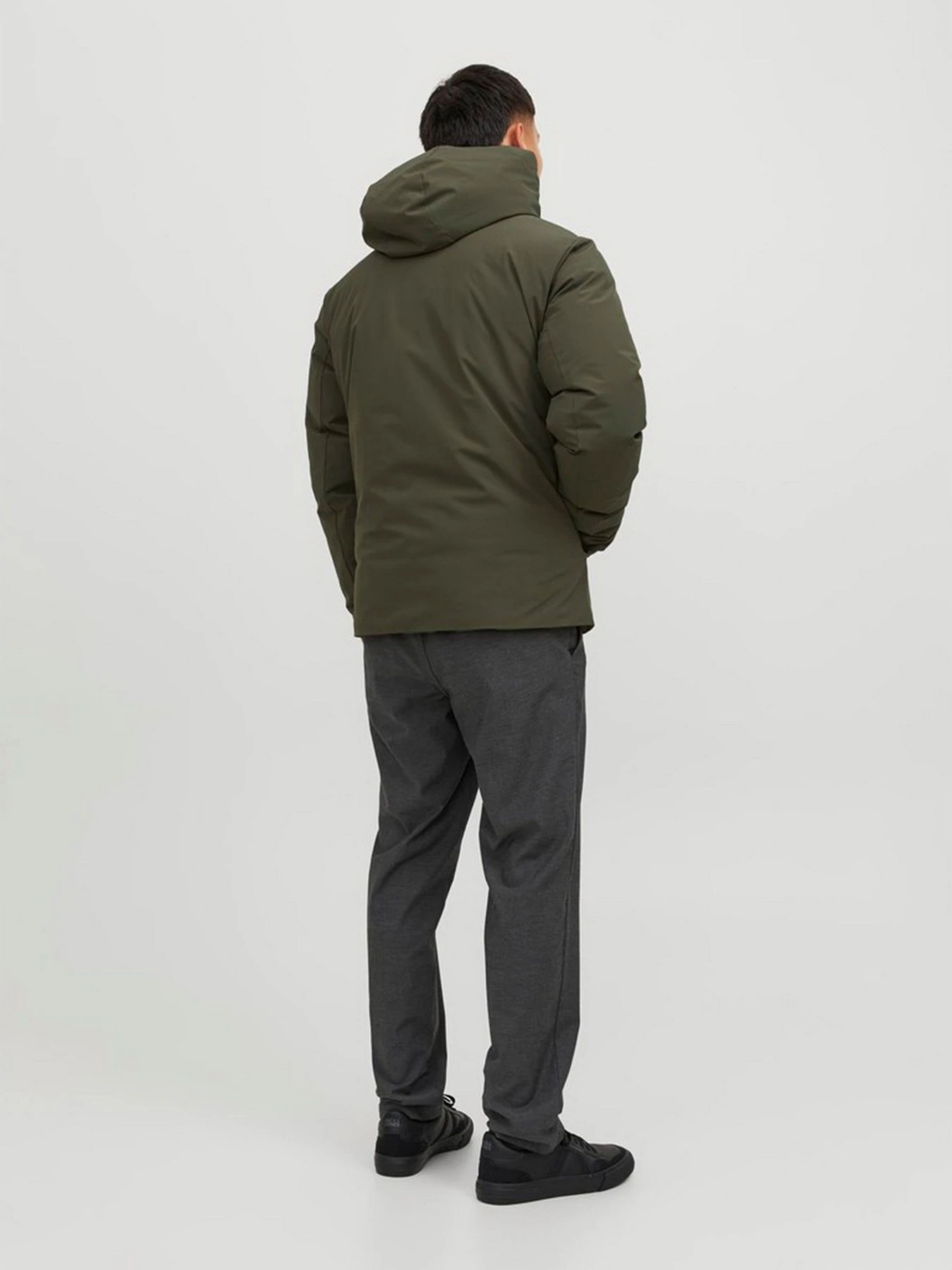 Куртки та дублянки JACK & JONES модель 12238720_Grape Leaf Фото