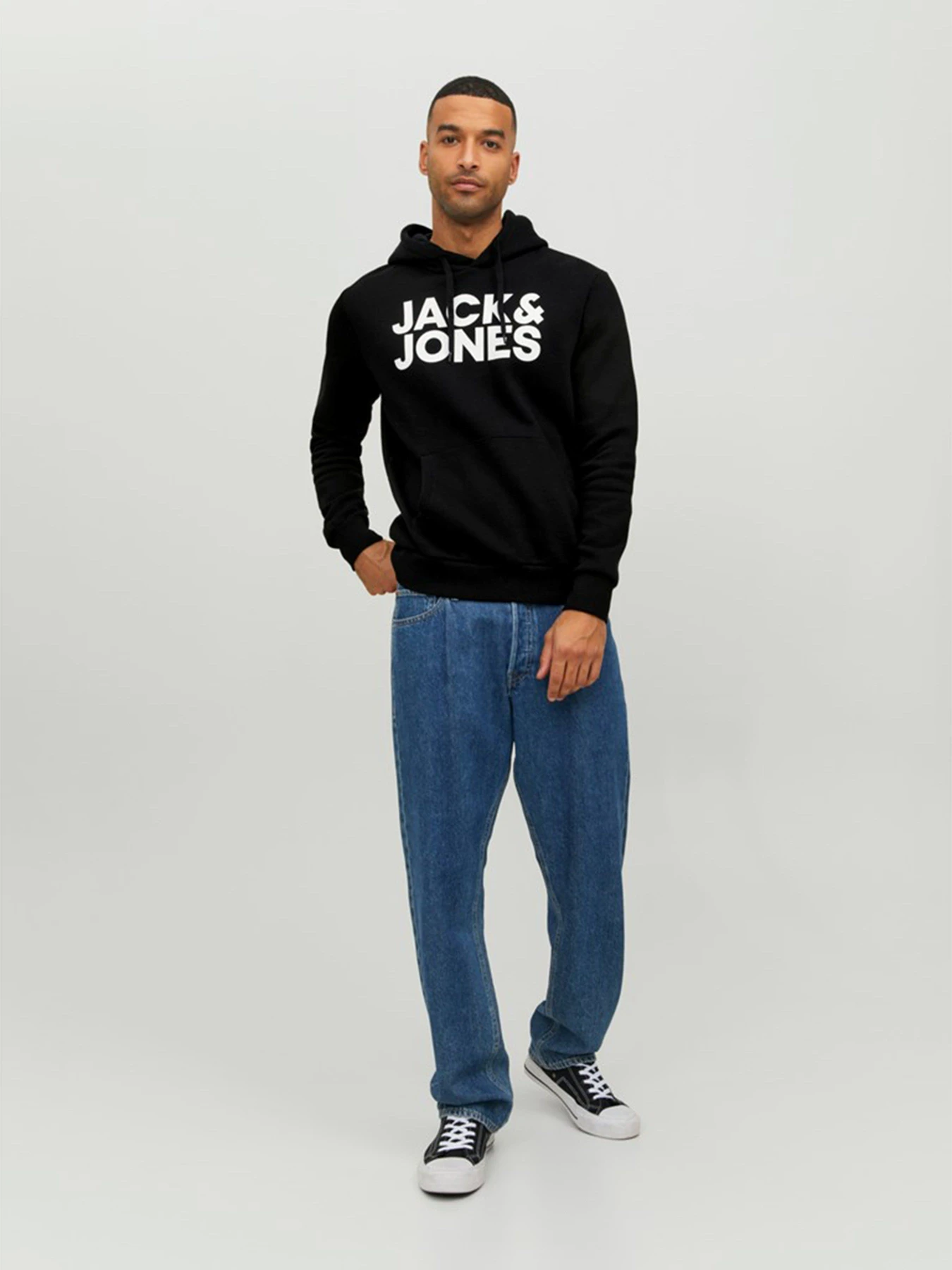 Худі та світшоти JACK & JONES модель 12152840_Black Худі та світшоти JACK & JONES модель 12152840_Black Фото