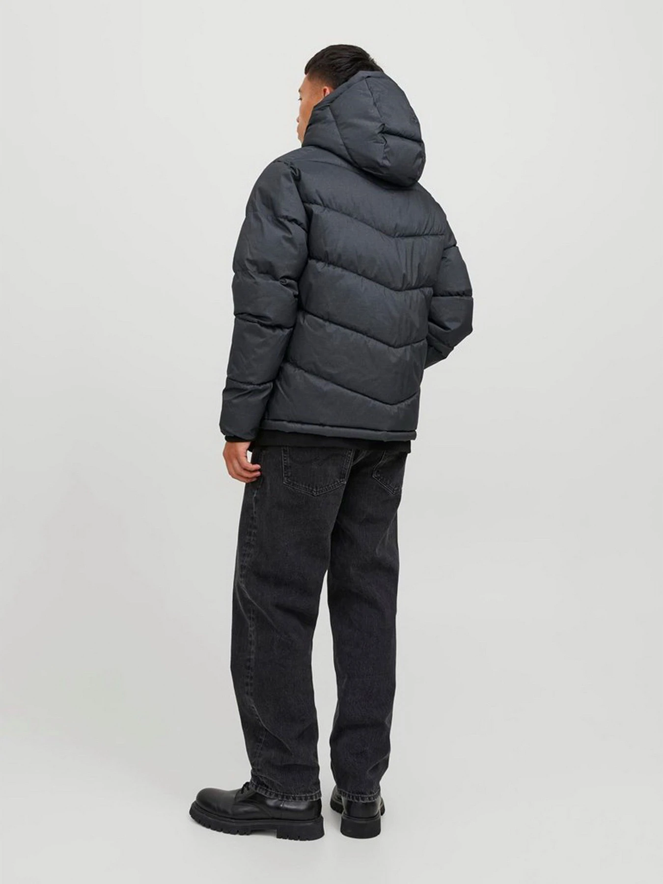 Куртки и дубленки JACK & JONES модель 12238849_Dark Grey Melange Фото