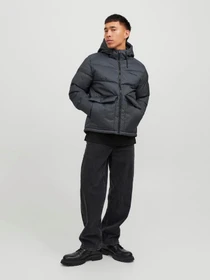 Куртки и дубленки JACK & JONES модель 12238849_Dark Grey Melange Фото
