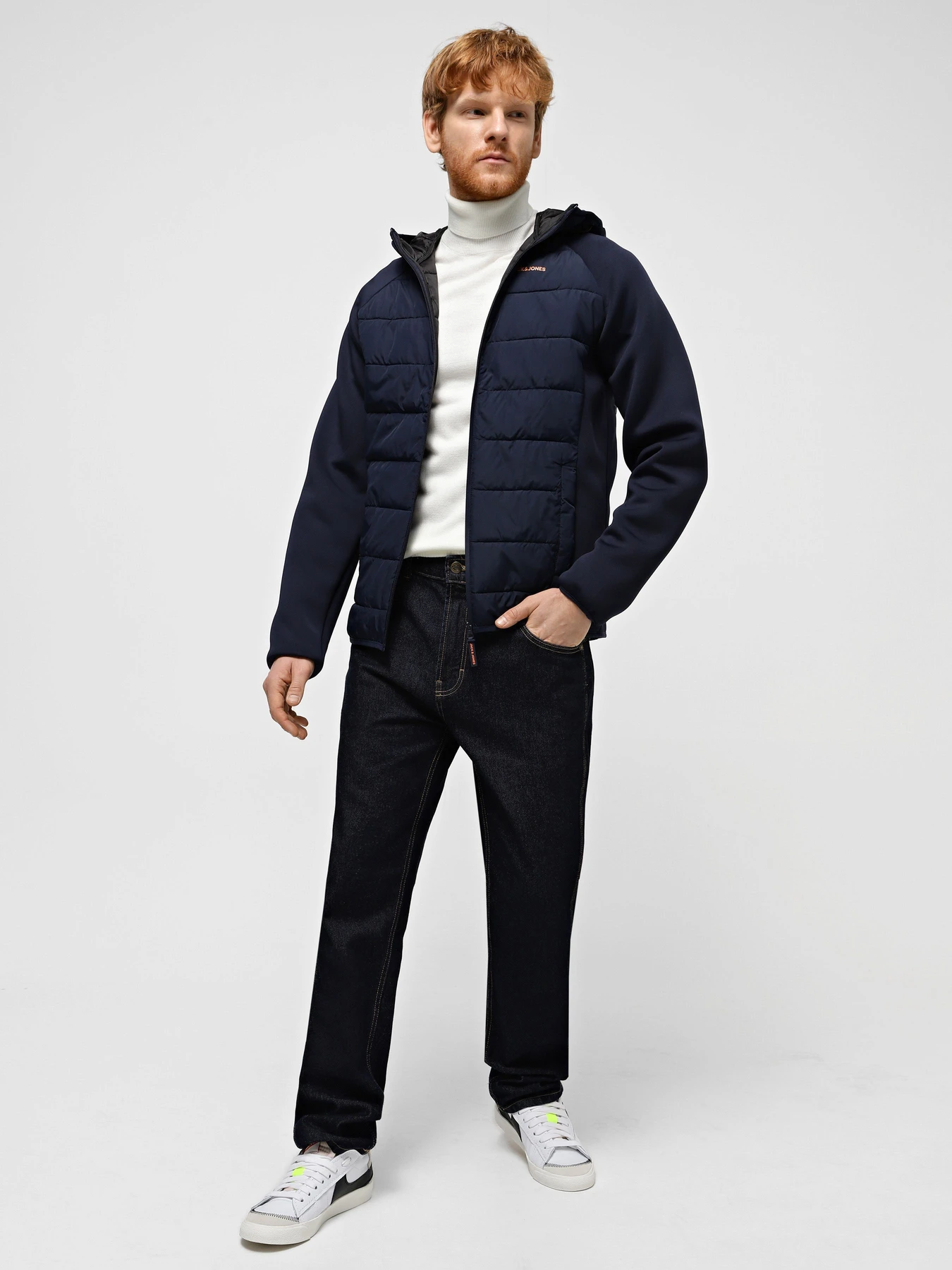 Куртки и дубленки JACK & JONES модель 12241622_Navy Blazer Фото