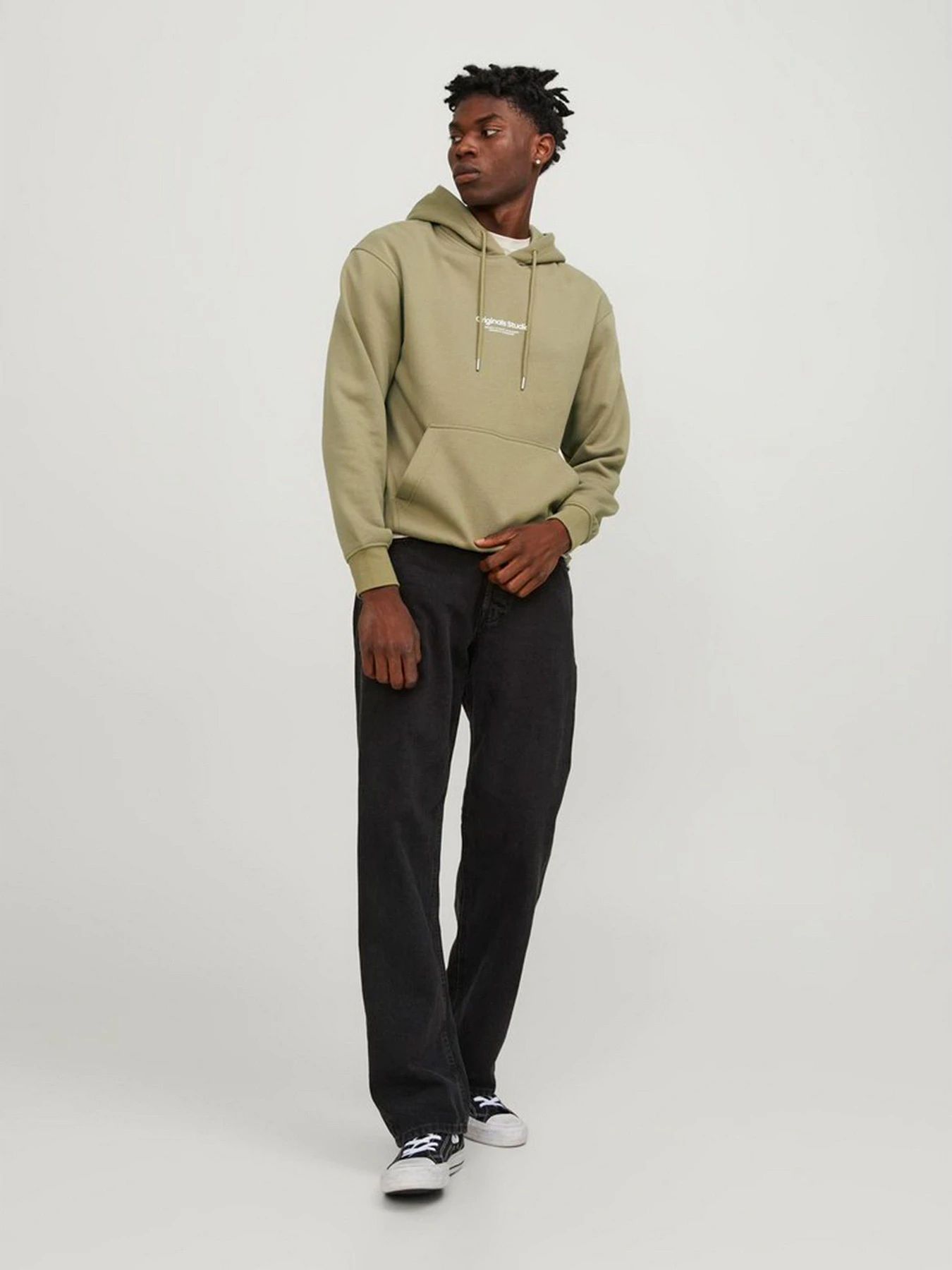 Худі та світшоти JACK & JONES модель 12241687_Aloe Худі та світшоти JACK & JONES модель 12241687_Aloe Фото