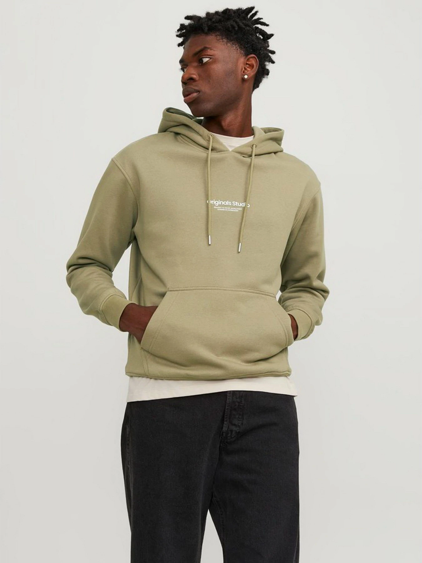 Худі та світшоти JACK & JONES модель 12241687_Aloe Худі та світшоти JACK & JONES модель 12241687_Aloe Фото
