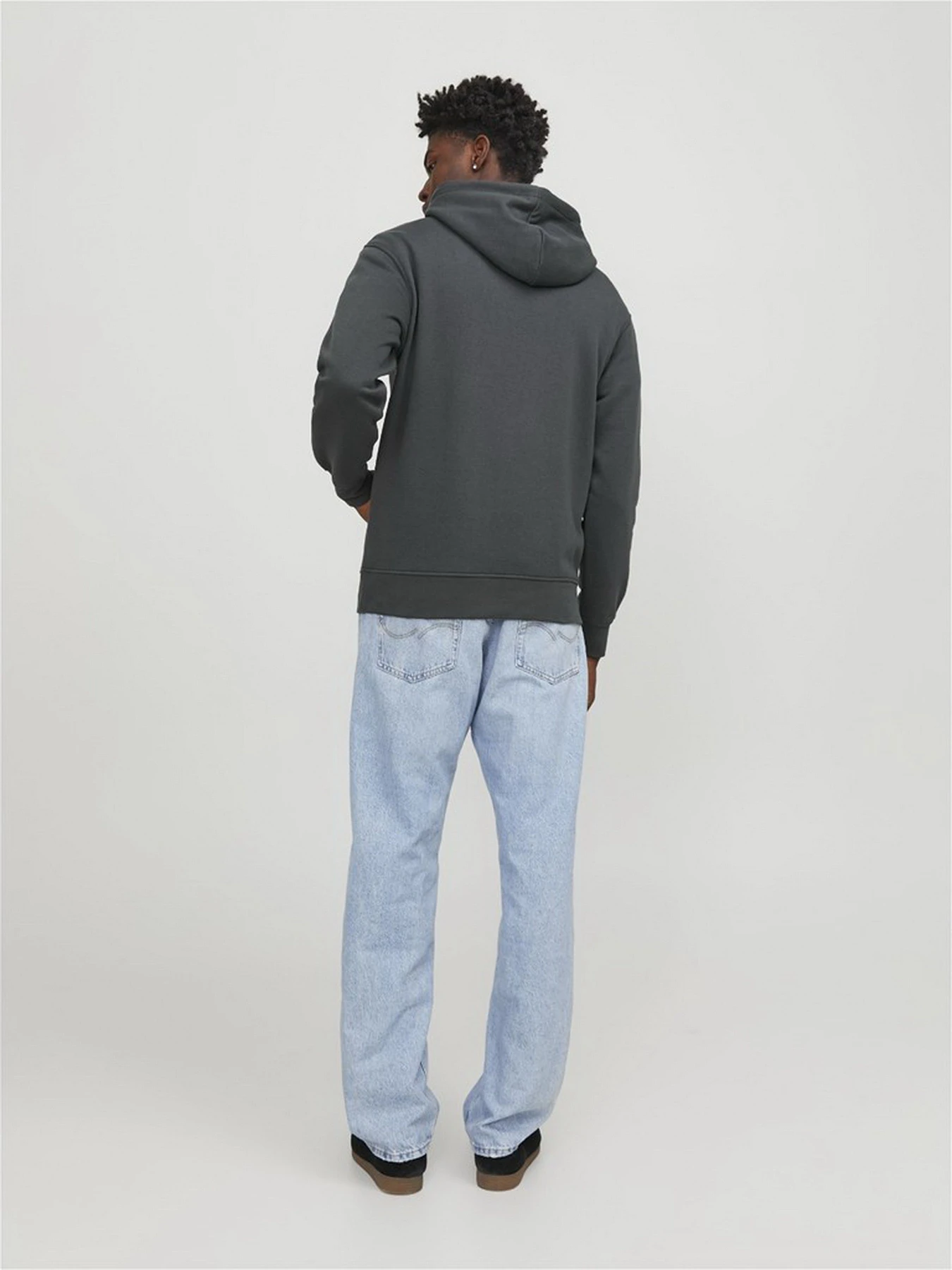 Худі та світшоти JACK & JONES модель 12241687_Asphalt Худі та світшоти JACK & JONES модель 12241687_Asphalt Фото