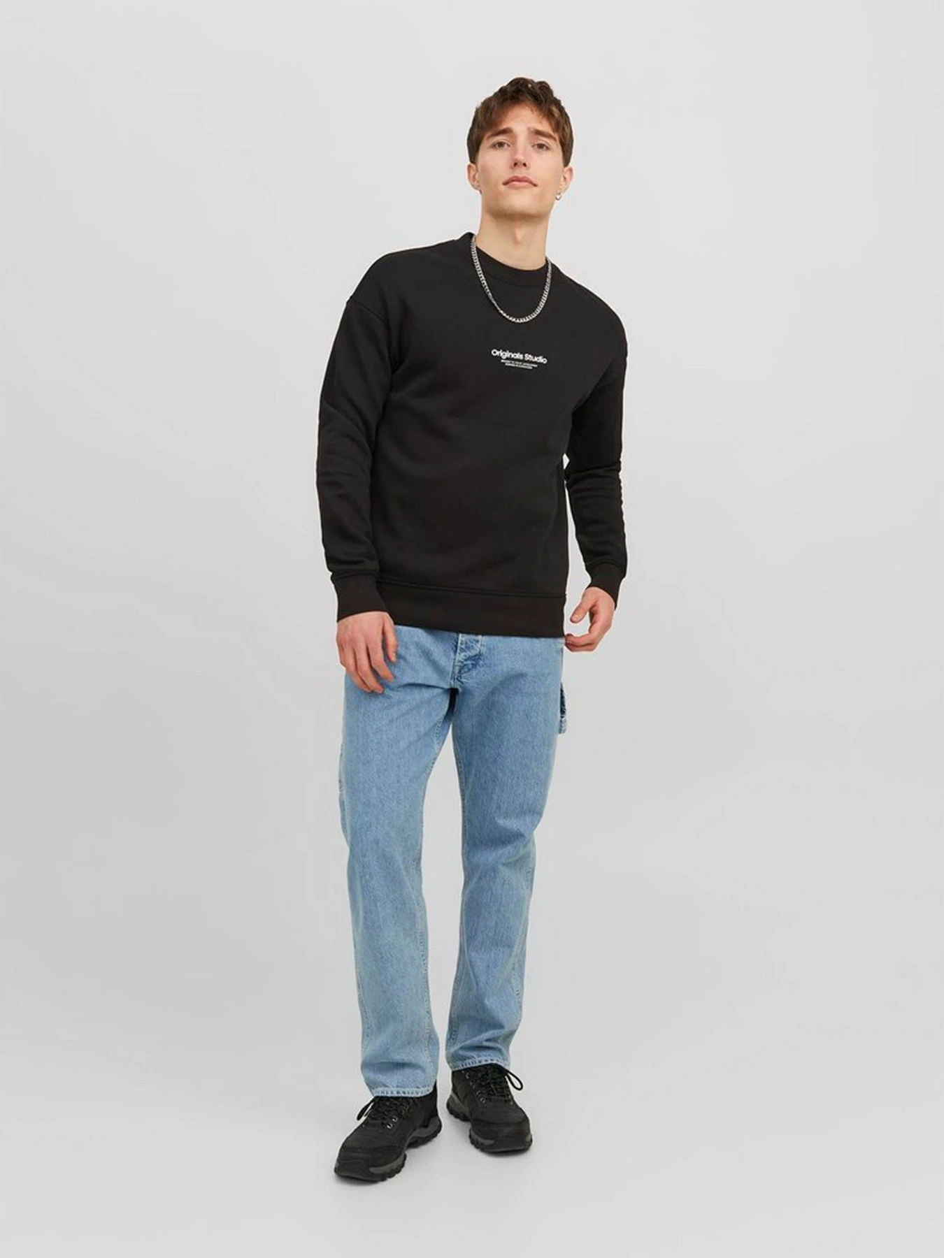 Худі та світшоти JACK & JONES модель 12241694_Black Худі та світшоти JACK & JONES модель 12241694_Black Фото