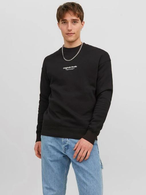 Худи и свитшоты JACK & JONES модель 12241694_Black Фото