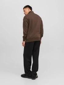 Худи и свитшоты JACK & JONES модель 12241777_Chocolate Brown Фото