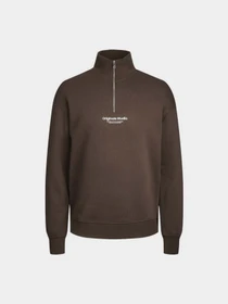Худи и свитшоты JACK & JONES модель 12241777_Chocolate Brown Фото