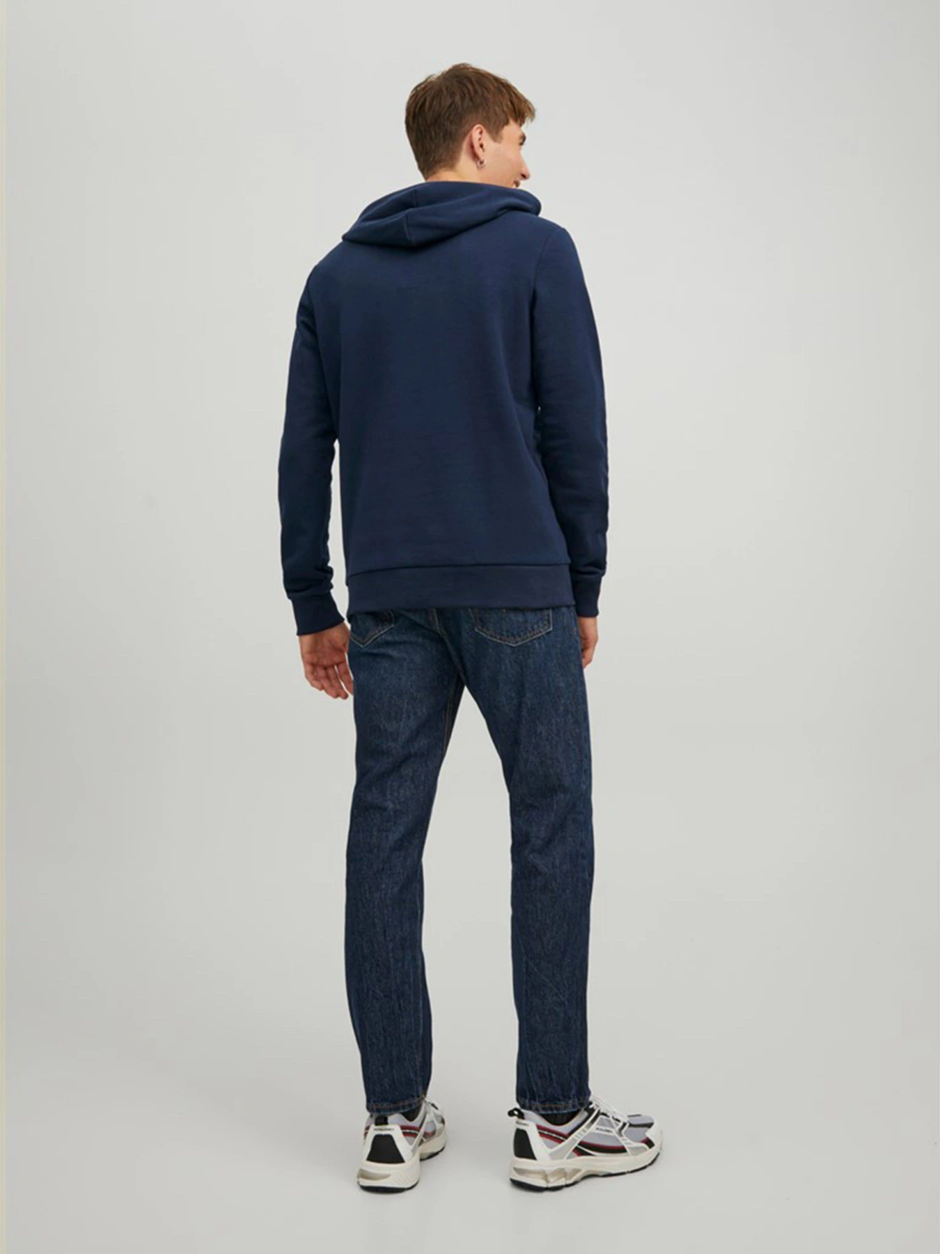 Худи и свитшоты JACK & JONES модель 12152840_Navy Blazer Худи и свитшоты JACK & JONES модель 12152840_Navy Blazer Фото