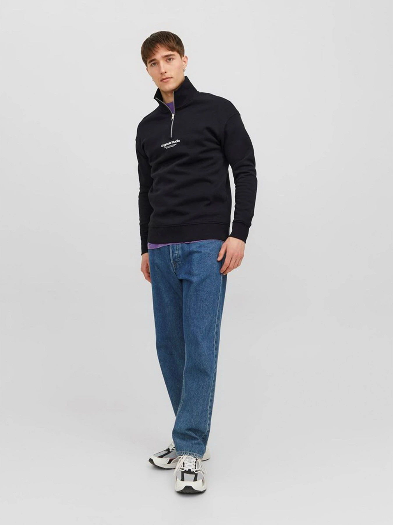 Худі та світшоти JACK & JONES модель 12241777_Black Фото
