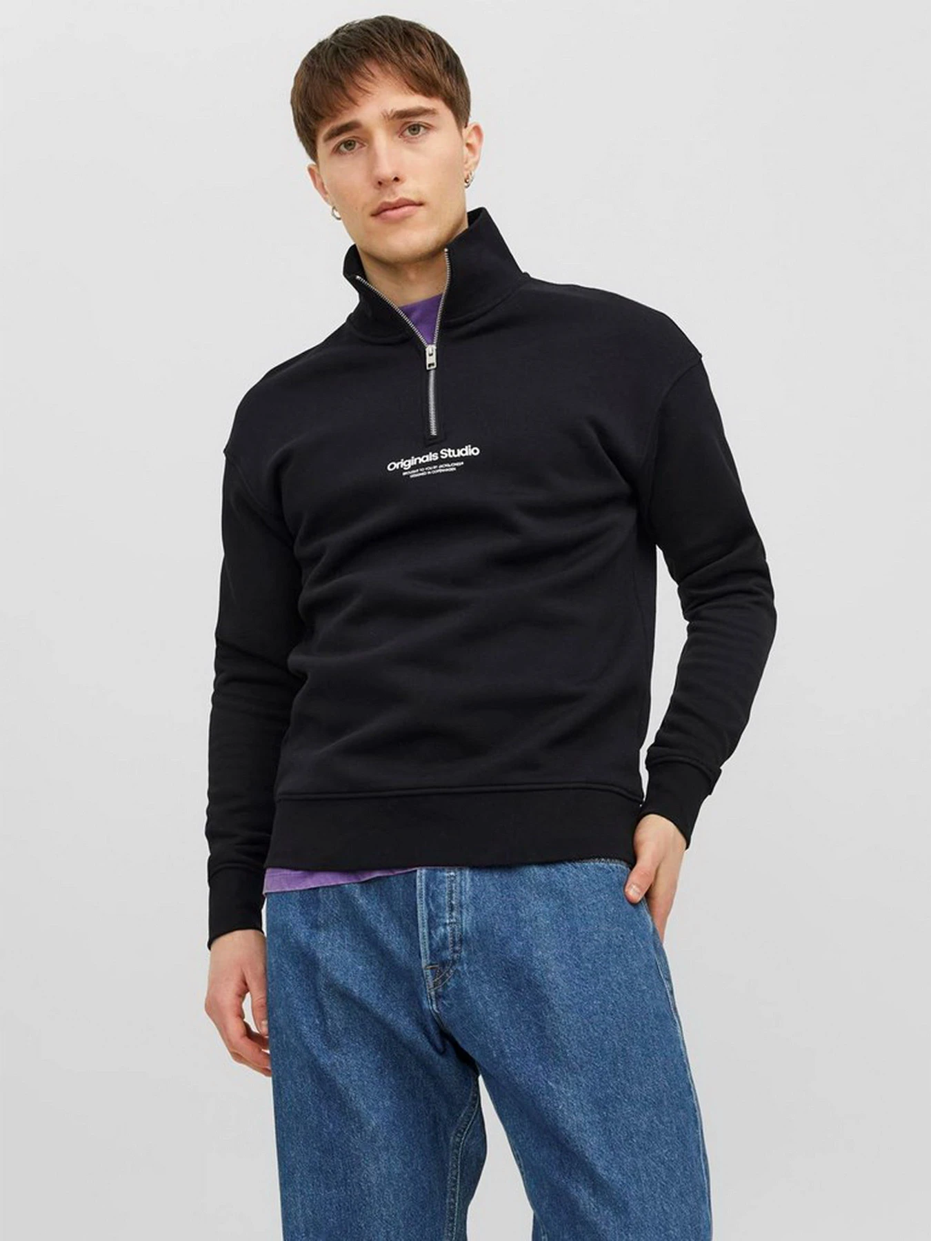 Худі та світшоти JACK & JONES модель 12241777_Black Фото