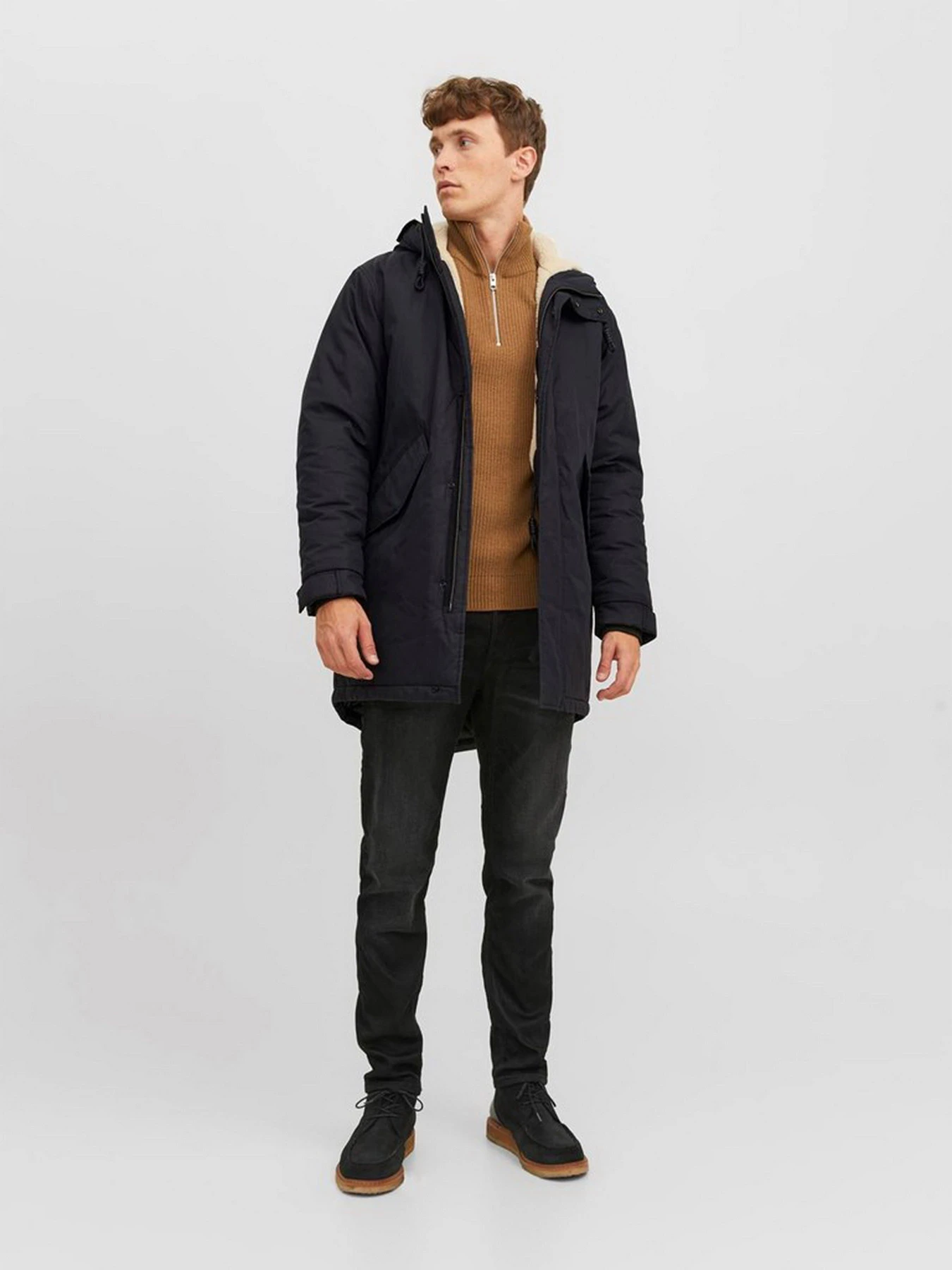 Куртки та дублянки JACK & JONES модель 12243652_Black Куртки та дублянки JACK & JONES модель 12243652_Black Фото