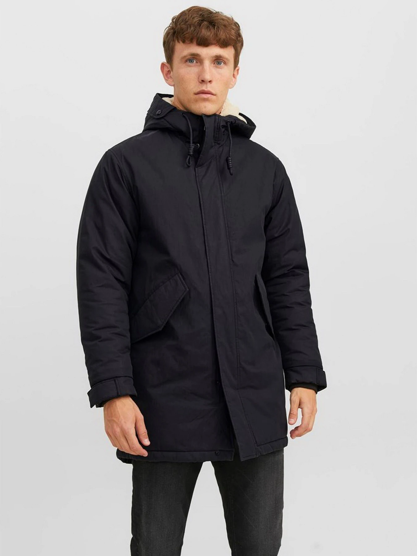 Куртки та дублянки JACK & JONES модель 12243652_Black Куртки та дублянки JACK & JONES модель 12243652_Black Фото