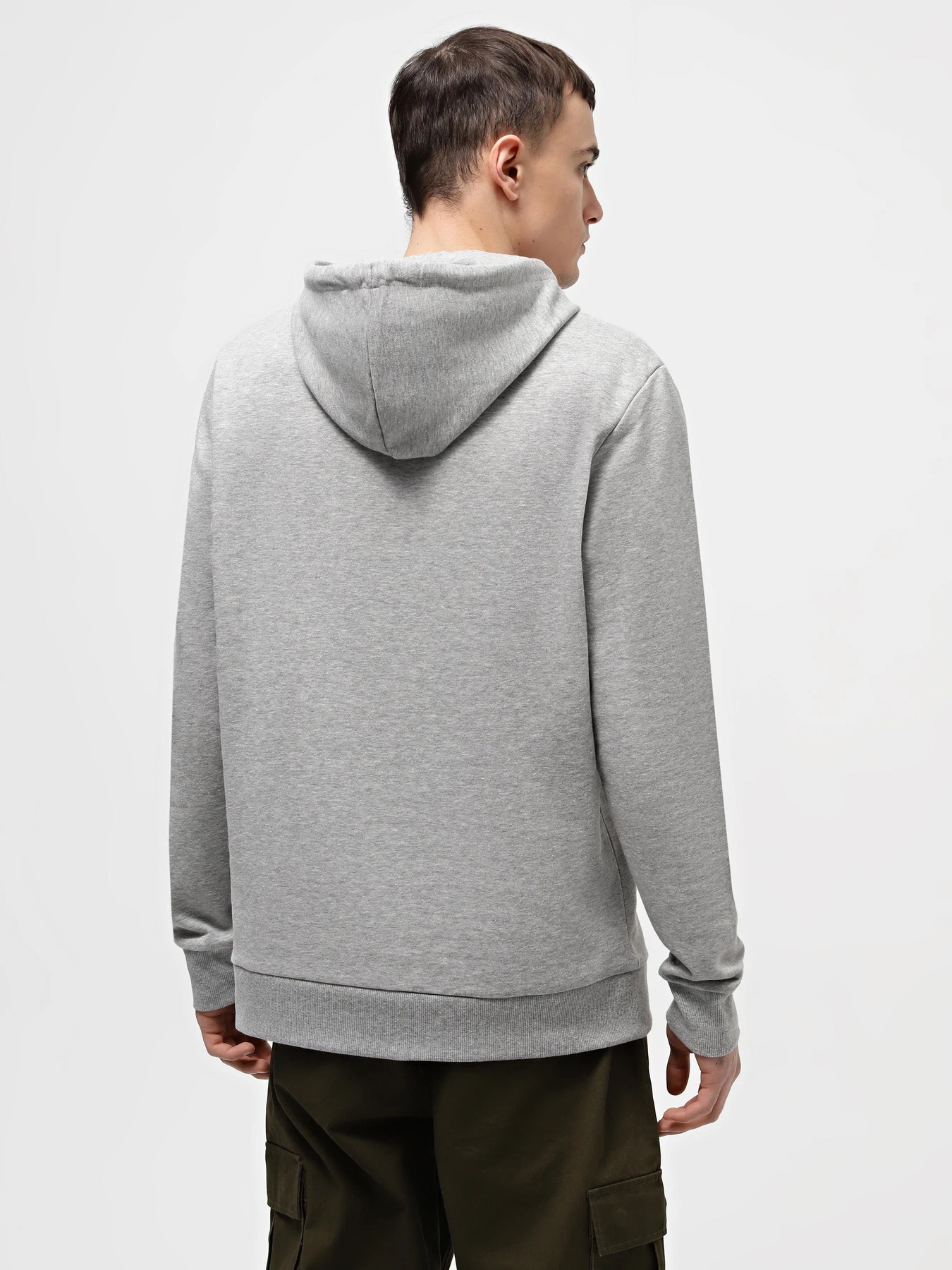 Худи и свитшоты JACK & JONES модель 12243927_Light Grey Melange Худи и свитшоты JACK & JONES модель 12243927_Light Grey Melange Фото