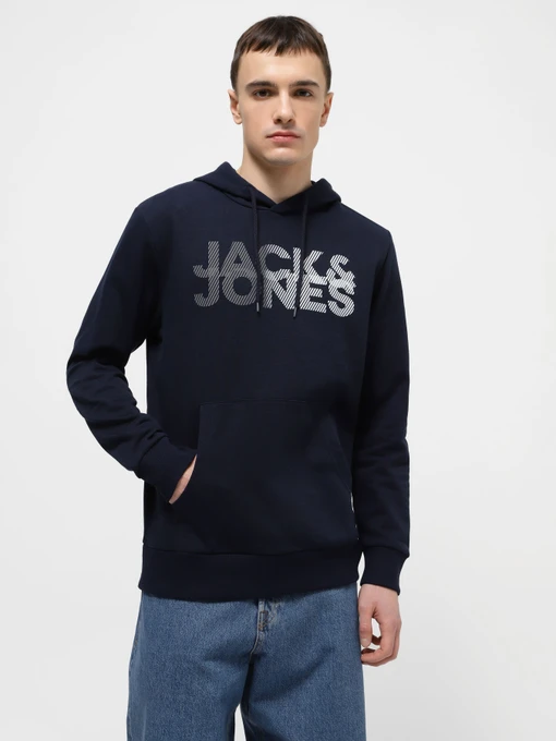 Худи и свитшоты JACK & JONES модель 12243927_Navy Blazer Фото