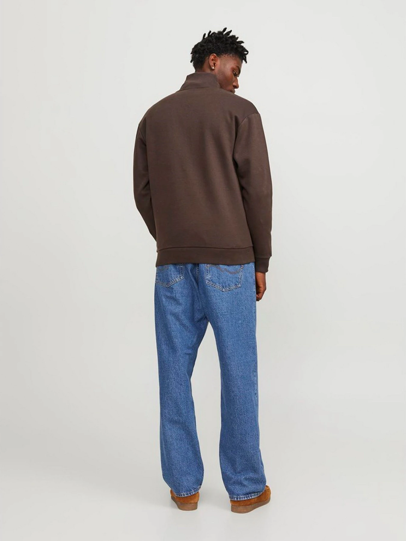 Худи и свитшоты JACK & JONES модель 12257392_Seal Brown Худи и свитшоты JACK & JONES модель 12257392_Seal Brown Фото