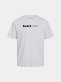 Футболки і поло JACK & JONES модель 12233999_White PLAY 5 Фото