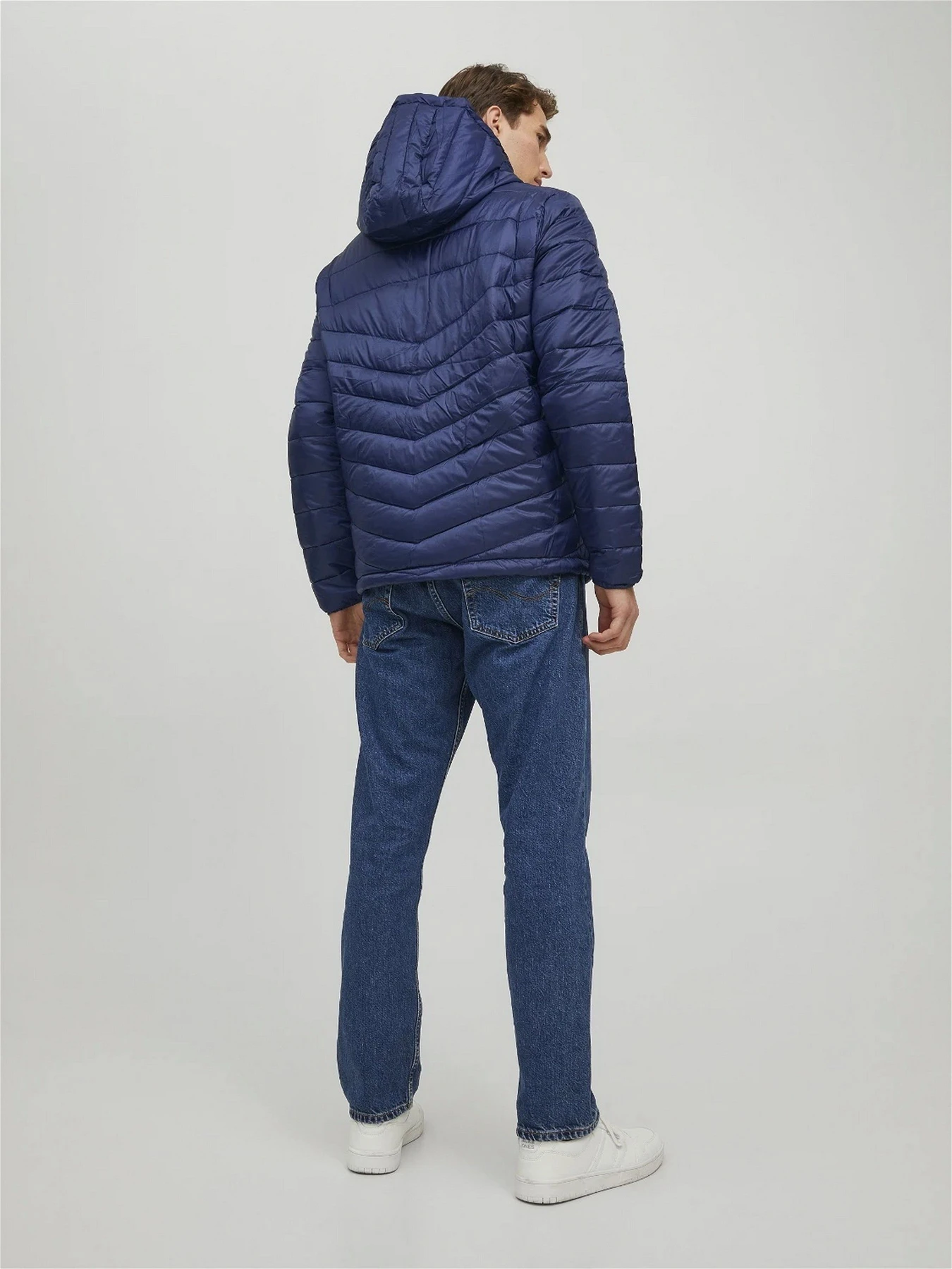 Куртки та дублянки JACK & JONES модель 12211785_Navy Blazer CONTRAST ZIP Куртки та дублянки JACK & JONES модель 12211785_Navy Blazer CONTRAST ZIP Фото