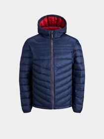 Куртки та дублянки JACK & JONES модель 12211785_Navy Blazer CONTRAST ZIP Фото