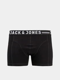 Нижнее белье JACK & JONES SENSE TRUNKS модель 12081832_Black Black waistband Фото