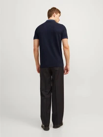Футболки і поло JACK & JONES модель 12136668_Dark Navy SLIM FIT Фото