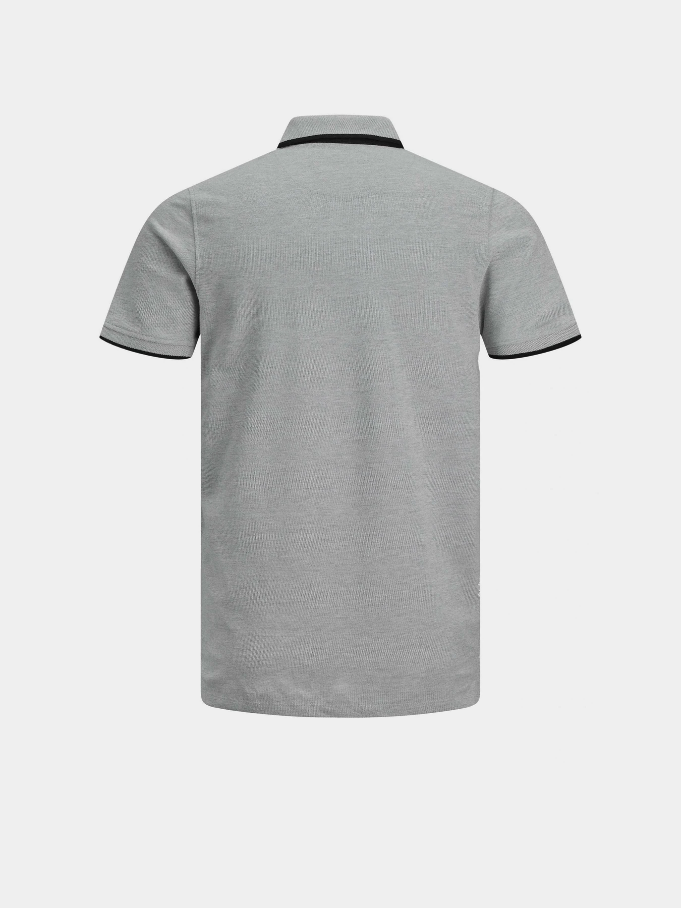 Футболки і поло JACK & JONES PAULOS POLO модель 12136668_Light Grey Melange SLIM FI Фото