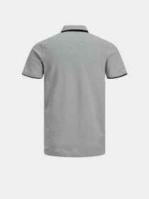 Футболки і поло JACK & JONES PAULOS POLO модель 12136668_Light Grey Melange SLIM FI Фото