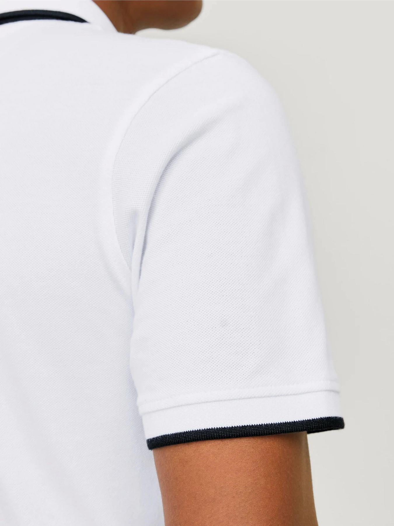 Футболки і поло JACK & JONES модель 12136668_White SLIM FIT Фото