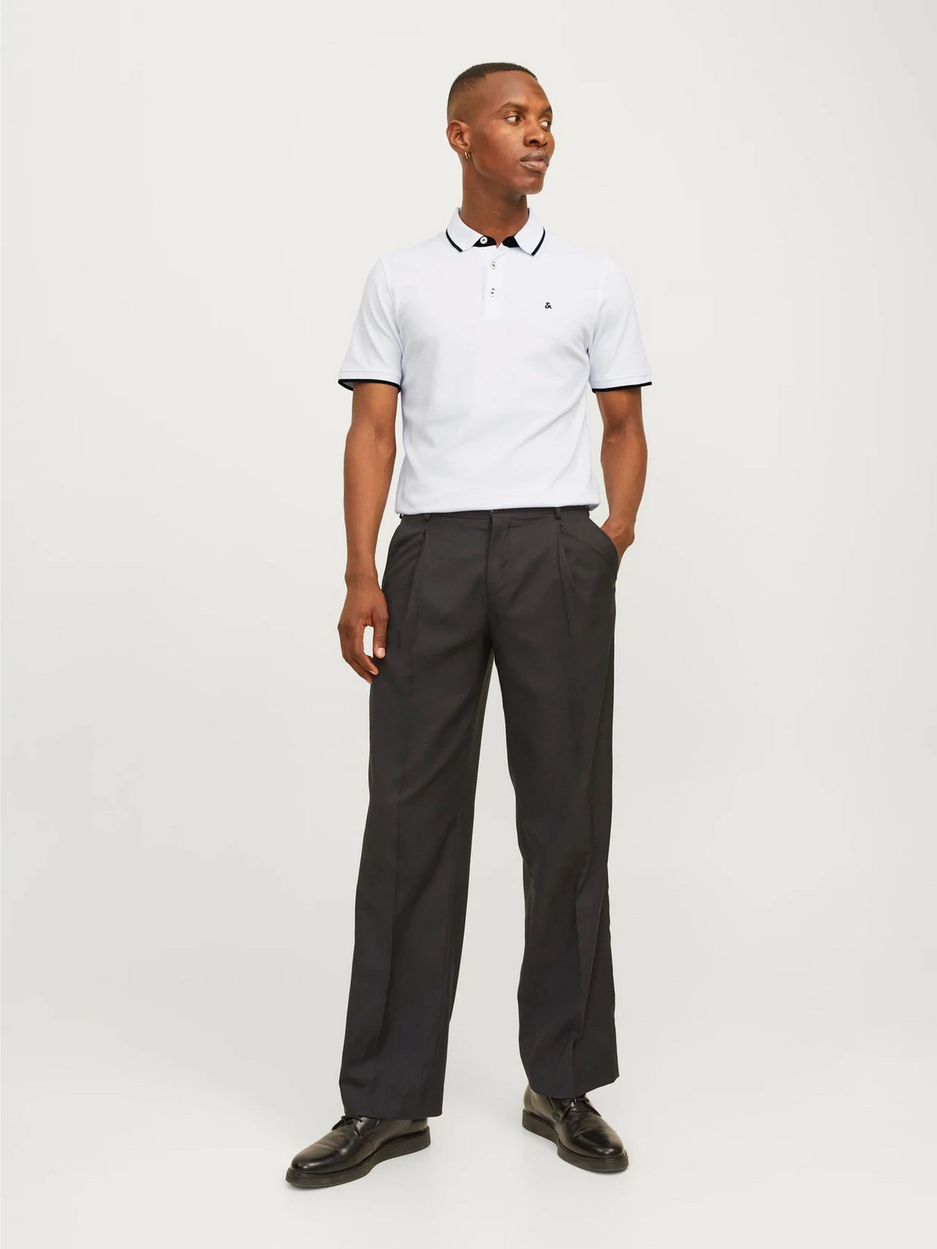 Футболки і поло JACK & JONES модель 12136668_White SLIM FIT Фото