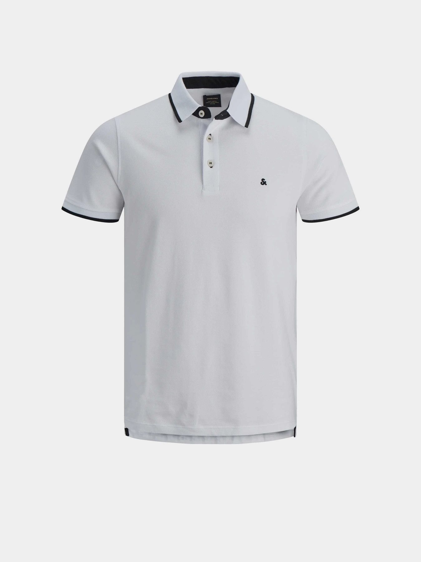 Футболки і поло JACK & JONES модель 12136668_White SLIM FIT Фото
