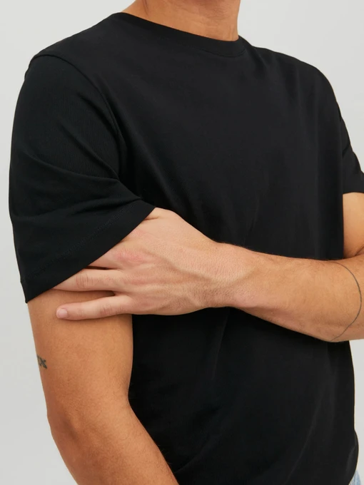 Бавовняна Чоловіча Футболка JACK & JONES ORGANIC BASIC TEE фото 2