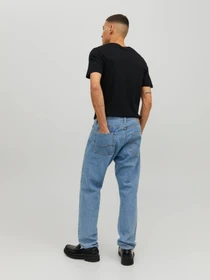 Футболки і поло JACK & JONES ORGANIC BASIC TEE модель 12156101_Black SLIM Фото