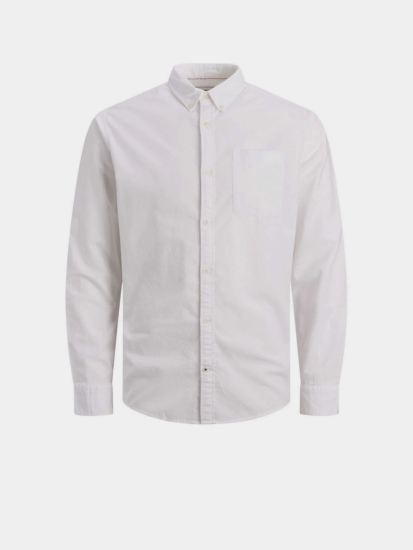 Рубашки JACK & JONES модель 12182486_White SLIM FIT Фото
