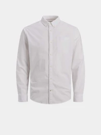 Рубашки JACK & JONES модель 12182486_White SLIM FIT Фото